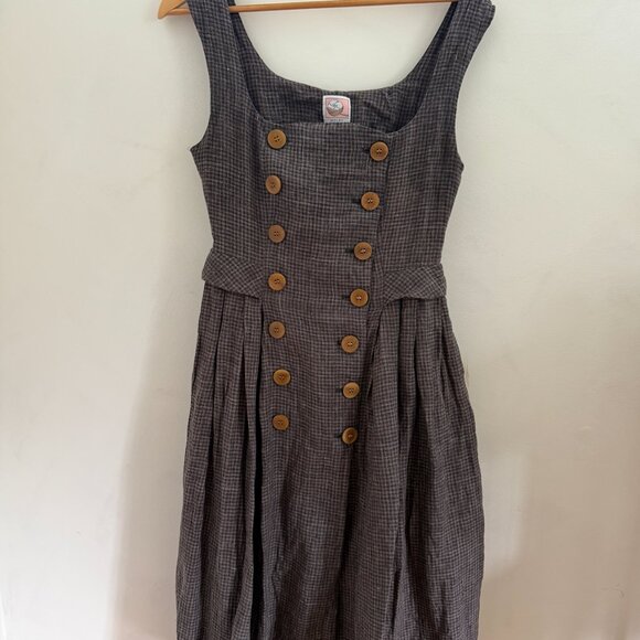 Linennaive Double Breasted Linen Dress - Picture 3 of 7